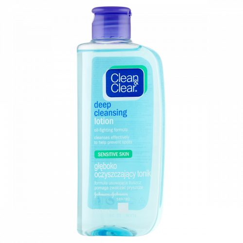 Clean & Clear mélytisztító tonik érzékeny bőrre 200 ml