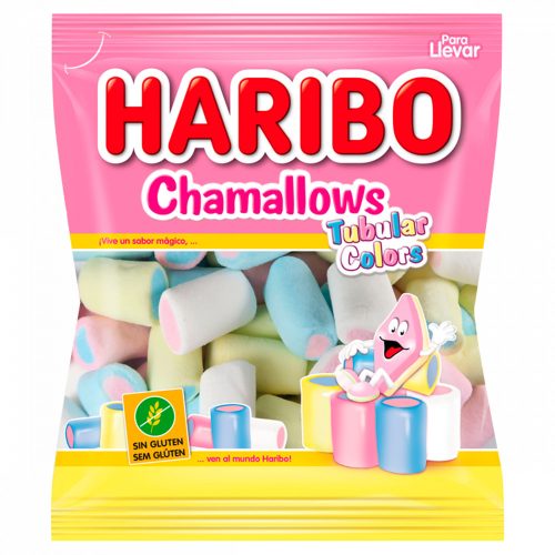 Haribo Chamallows Tubular Colors habcukorka 90 g