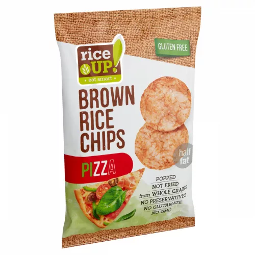 Rice Up Rizs Chips Pizzás 60g /24/