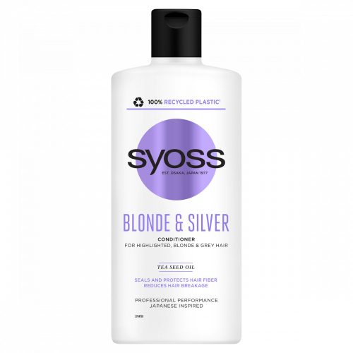 Syoss Blonde&Silver hamvasító balzsam 440 ml