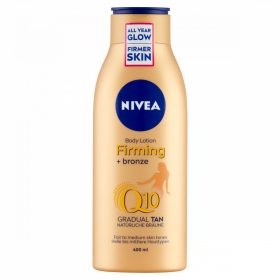 Nivea testápoló 400ml Q10 Bőrf. önbarnító