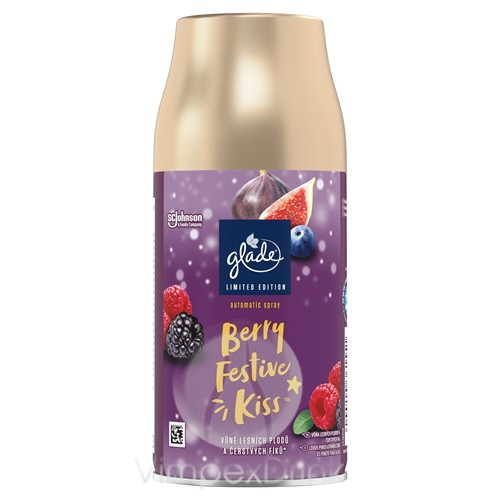 Glade Aut.spray utt. 269ml Berry Fest. Kiss