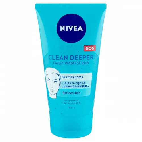 Nivea arclemosó 150ml Rad. zs/probl. bőr