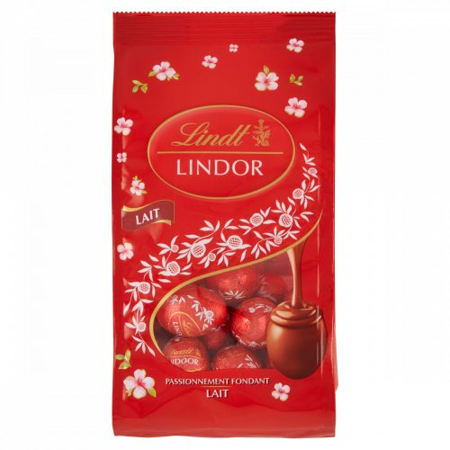 Lindt Lindor tejcsokoládé lágyan olvadó töltelékkel 180 g