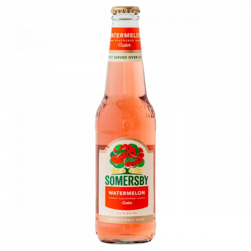 Somersby cider almalé alapú szénsavas, alkoholos ital görögdinnye ízesítéssel 4,5% 0,33 l