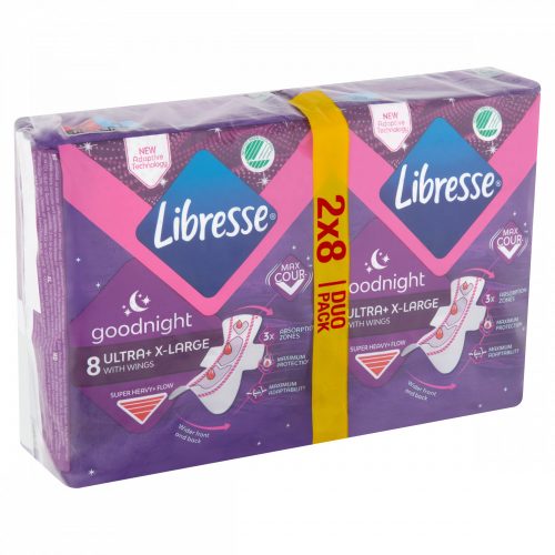 Libresse Ultra Night Extra Wing 16