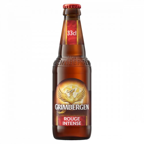 Grimbergen Rouge Intense belga apátsági vörös színű erdei gyümölcsös ízesített sör 5,5% 0,33 l