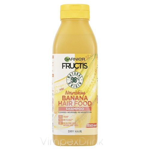 Fructis HairFood sampon 350ml Banana