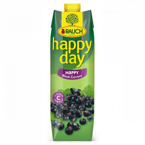 Rauch Happy Day feketeribizli nektár sűrítményből, C-vitaminnal 1 l