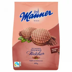 Manner törtschen csokoládés-Brownie 400g /8/