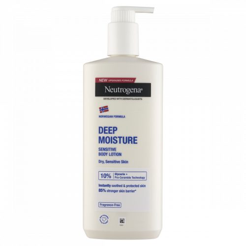 Neutrogena Norvég Formula Deep Moisture Sensitive testápoló 400 ml