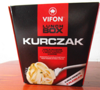 Vifon Lunch Box Csirke ízesítésű instant rizstészta 85g