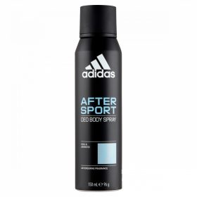   Adidas After Sport dezodor hűsítő & aromás illattal 150 ml