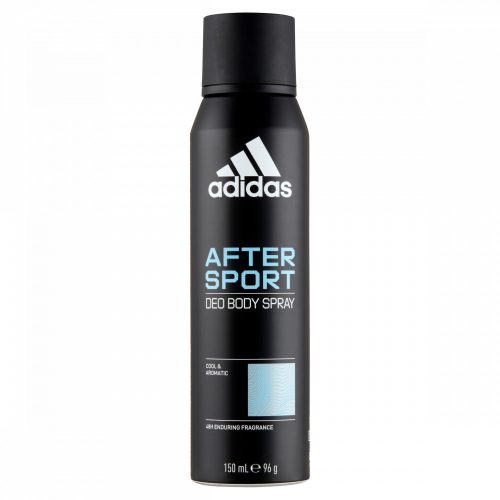 Adidas After Sport dezodor hűsítő & aromás illattal 150 ml