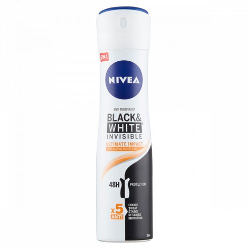 NIVEA Black & White Invisible Ultimate Impact izzadásgátló 150 ml