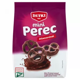 Detki Mini Perec kakaós ét mártva 160g
