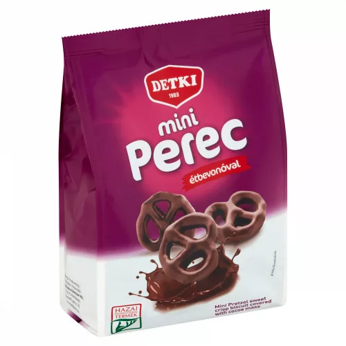 Detki Mini Perec kakaós ét mártva 160g
