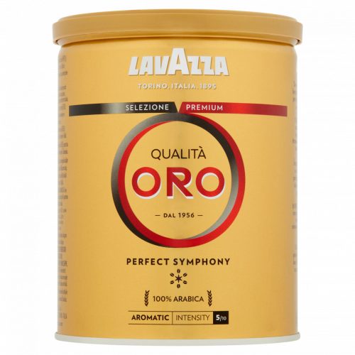 Lavazza Qualità Oro Perfect Symphony őrölt kávé fémdobozban 250 g