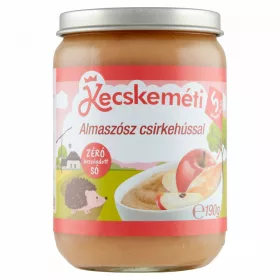 KK BÉBI ALMAPÜRÉ CSIRKEHÚS.5HÓ. 190G