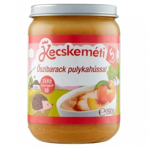 KK BÉBI ŐSZIBARACK PULYKAHÚS.5HÓ. 190G