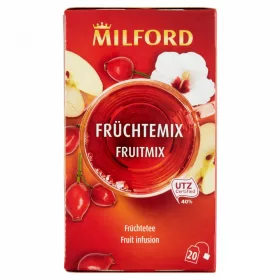   Milford Fruitmix vegyes gyümölcs ízű gyümölcstea-keverék 20 filter 45 g