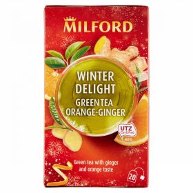   Milford Winter Delight narancsos-gyömbéres zöld tea 20 filter 35 g