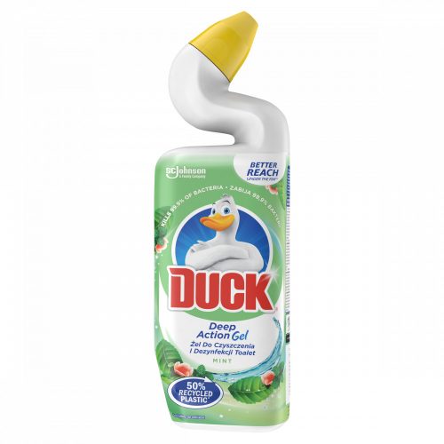 Duck Deep Action Gel WC-tisztító fertőtlenítő gél menta illattal 750 ml