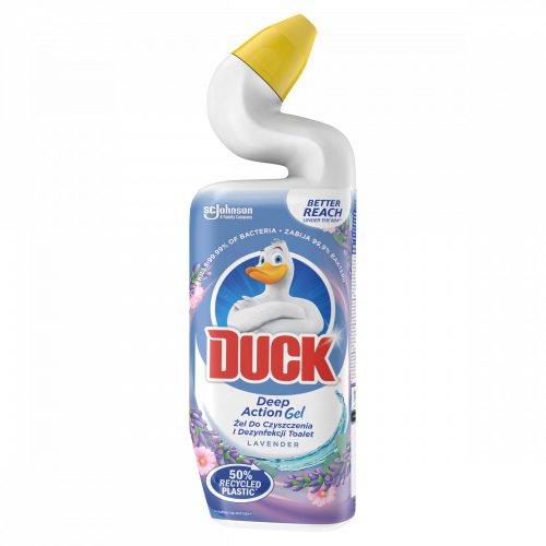 Duck Deep Action Gel WC-tisztító fertőtlenítő gél levendula illattal 750 ml