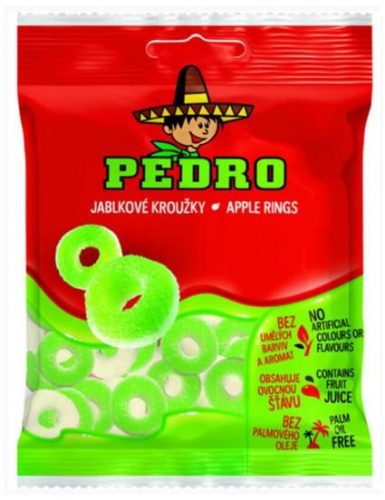 Pedro Gumicukor Apple rings 80g /20/