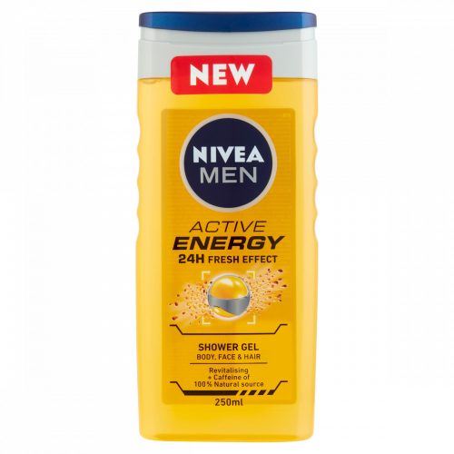 NIVEA MEN Active Energy tusfürdő 250 ml