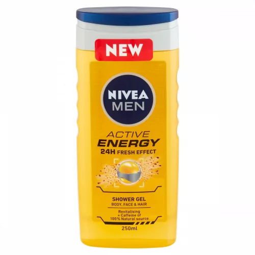 Nivea Men tusfürdő 250ml Active Energy