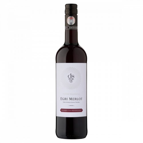 Ostorosbor Egri Merlot classicus száraz vörösbor 12,5% 750 ml