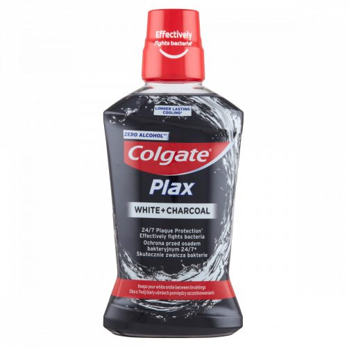 Colgate Plax White + Charcoal szájvíz 500 ml