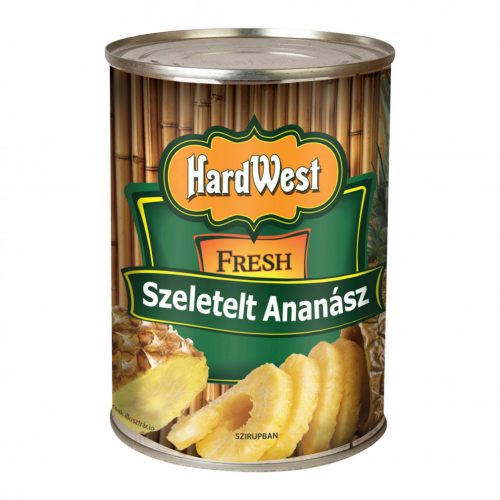 HARDWEST ananász szeletelt 565 g