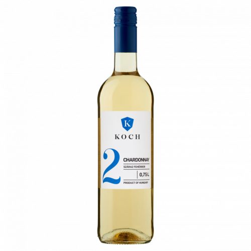 Koch Hajós-Bajai Chardonnay száraz fehérbor 13% 0,75 l