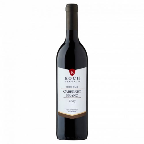 Koch Premium Hajós-Bajai Cabernet Franc száraz vörösbor 0,75 l