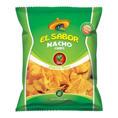 EL SABOR Nacho chips Jalapenós 225g