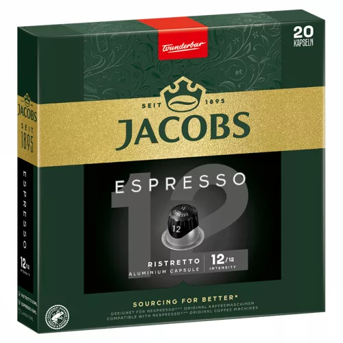 Jacobs NCC Espr. 12 Ristretto kapszula 20db 104g