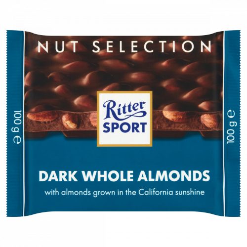 Ritter Sport étcsokoládé egész mandulával 100 g