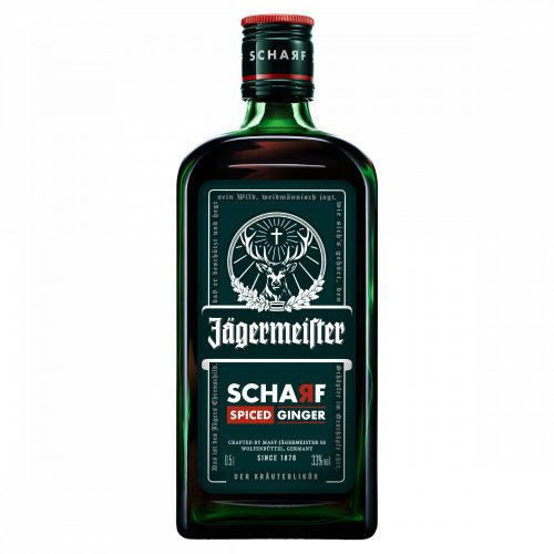 Jägermeister Scharf gyógynövénylikőr 33% 0,5 l