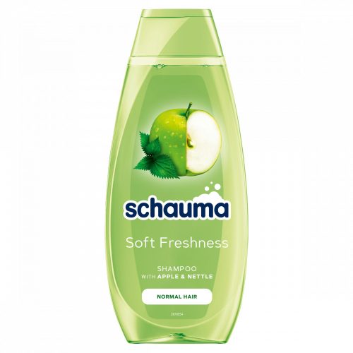 Schauma sampon Clean & Fresh zöld almával és csalánnal 400 ml