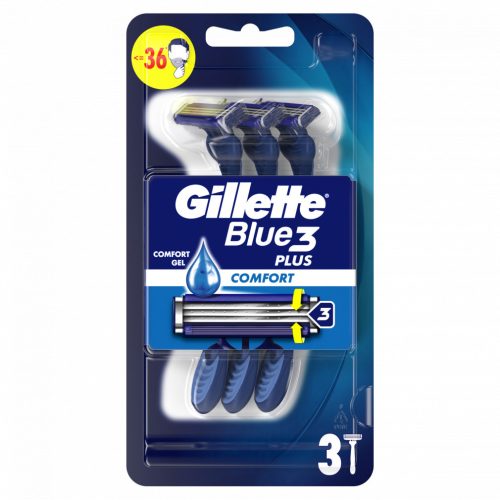 Gillette Blue3 Plus Comfort, Eldobható Borotva Férfiaknak,  Darabos Kiszerelés