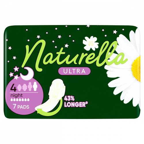 Naturella Ultra Night Méret 4 Szárnyas Betét 7 db