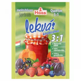 Haas Quittin 3:1 Zselésítő Befőzöszer PRÉMIUM 25g /40/