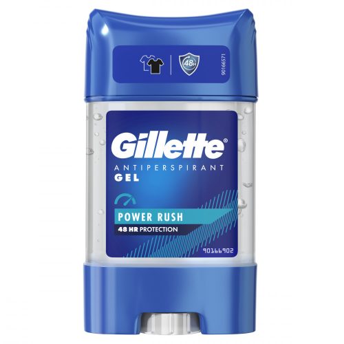 Gillette Power Rush Izzadásgátló Dezodor Zselés Dezodor Férfiaknak