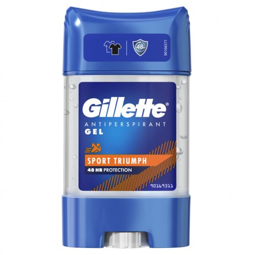 Gillette Sport Triumph Izzadásgátló Dezodor Zselés Dezodor Férfiaknak