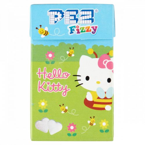 Pez Fizzy Hello Kitty gyümölcsízű pezsgő hatású cukorka 30 g