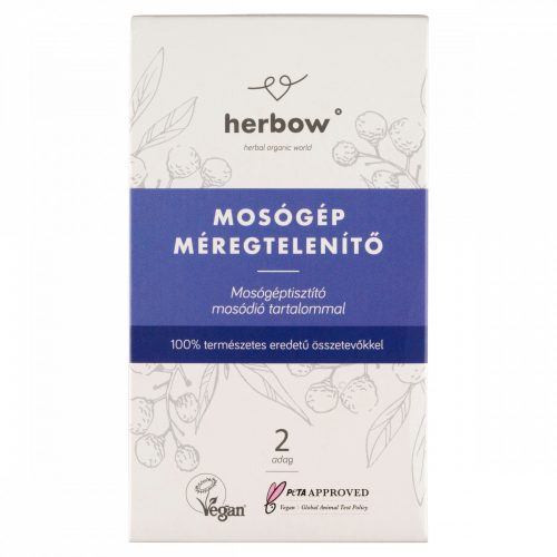 Herbow mosógép méregtelenítő 2 x 100 g