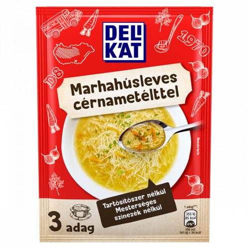 Delikát marhahúsleves cérnametélttel 73 g