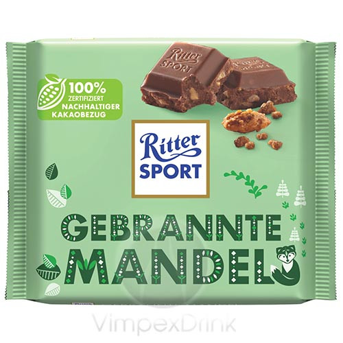 Ritter Sport Égetett mandulás 100g